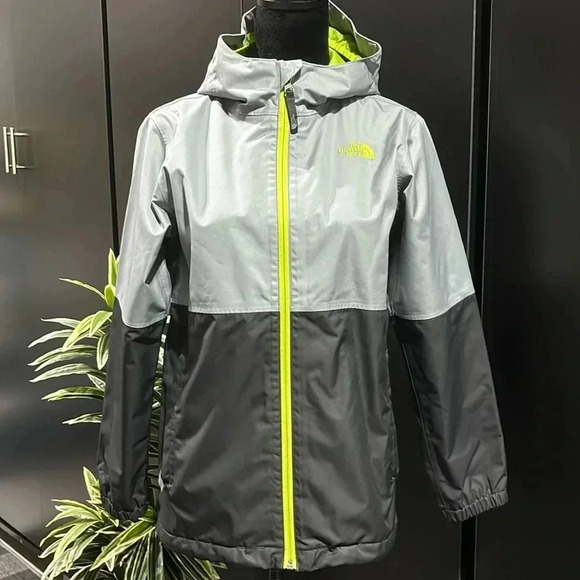 The North Face Dryvent hooded jacket double zipper front wind & waterproof 14–16 - Picture 1 of 14